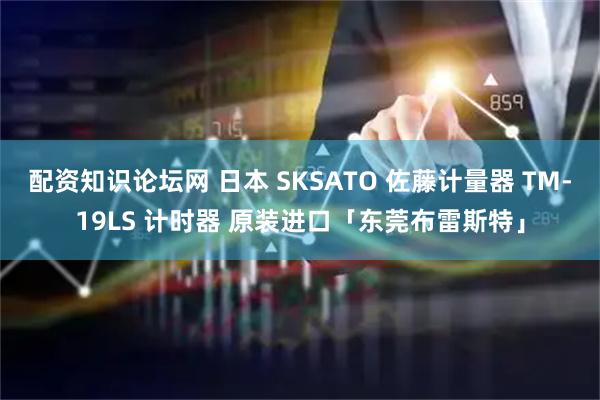 配资知识论坛网 日本 SKSATO 佐藤计量器 TM-19LS 计时器 原装进口「东莞布雷斯特」